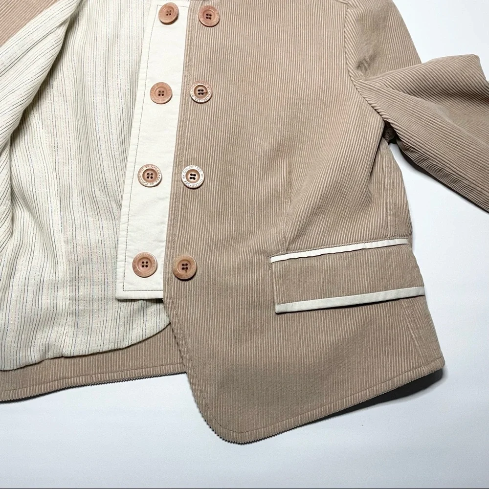 See By Chloe 8 Corduroy Jacket/Blazer Tan/Beige - Picture 6 of 9
